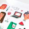 Наклейки "Girls' little things" - Фото 2