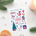 Наклейки "Retro winter" Елочка - Фото 3