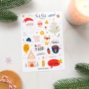 Наклейки "Cutie winter" Santa - Фото 3
