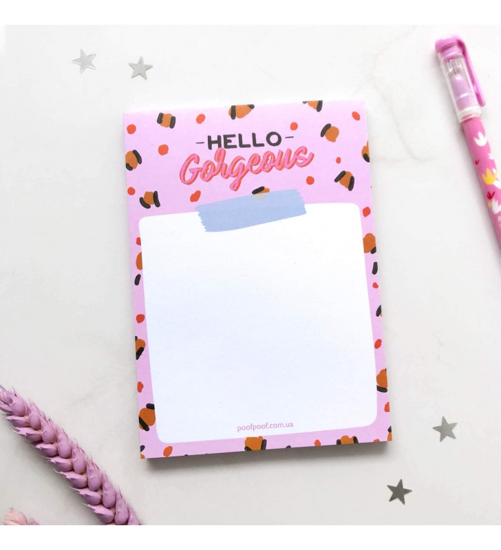 Блокнот для заметок "Leopard"