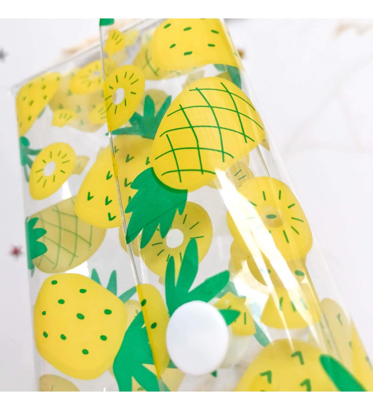 Пенал "Slim" pineapple