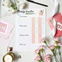 Магнитный планер "Beauty tracker" A4  - Фото 1