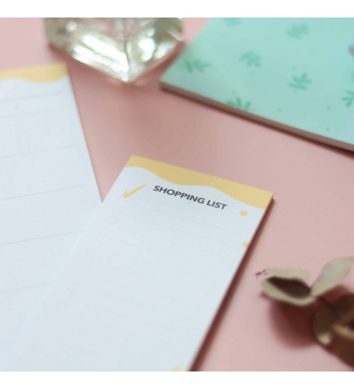 Настольный планер "Menu list" yellow