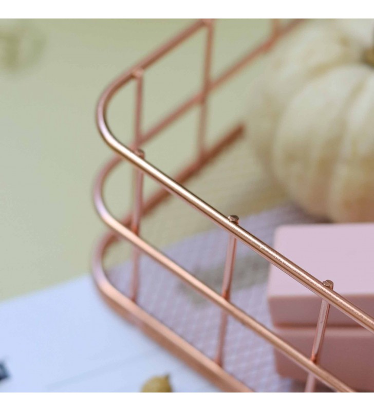 Корзина "Basket" rose gold 2