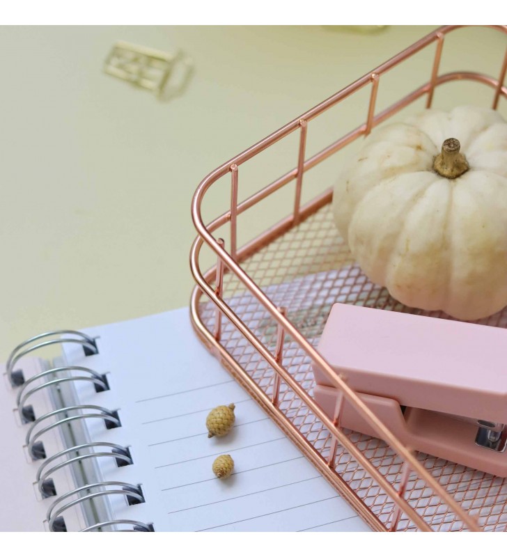 Корзина "Basket" rose gold 2