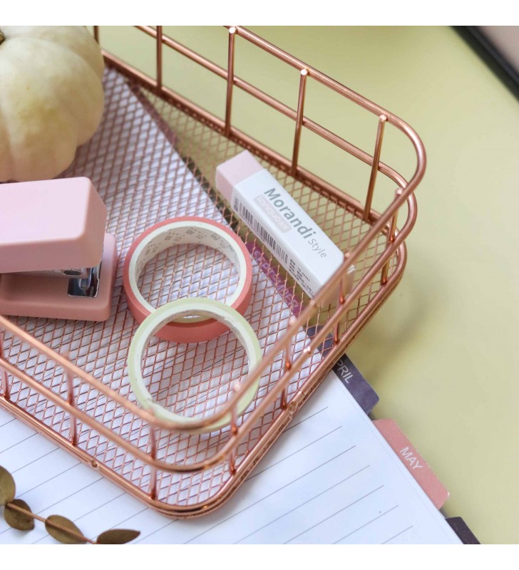 Корзина "Basket" rose gold 2
