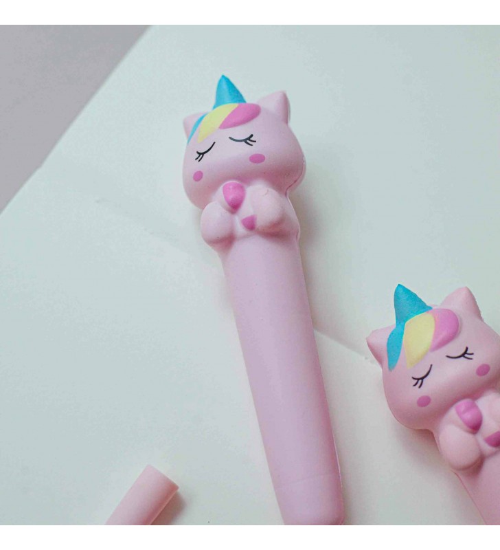 Ручка-сквиши "Розовый единорог"