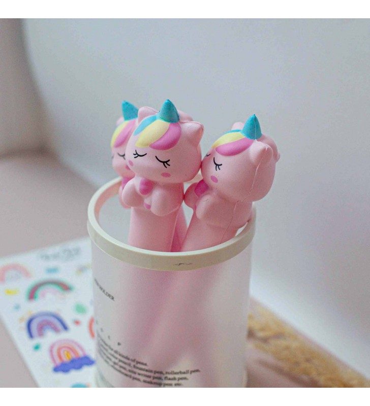 Ручка-сквиши "Розовый единорог"
